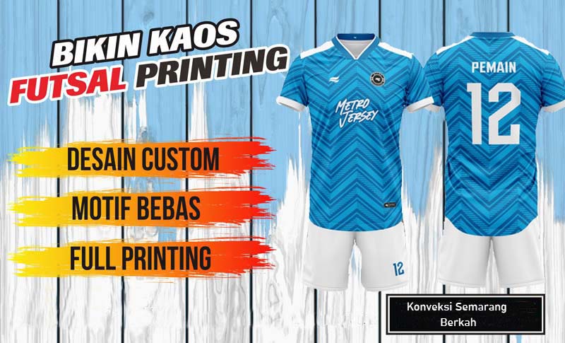 jersey futsal printing