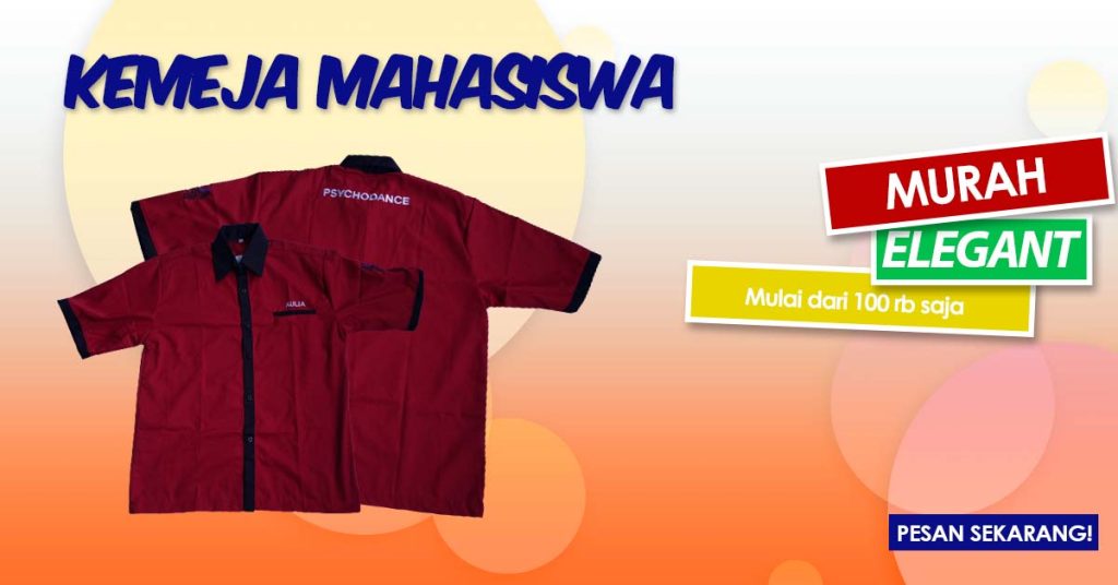 Baju Organisasi Mahasiswa