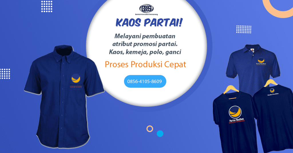 konveksi kaos partai di semarang