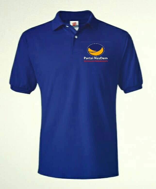 polo shirt partai nasdem